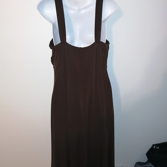 Brown Sleeveless Dress - Picture 3 of 3